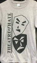 Theatre Of Hate 'Masks' Grey Retro T Shirt - Mult-Sex New -