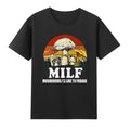MILF Mushrooms I'd Like To Forage Funny Fungi Foraging Mushroom T-Shirt