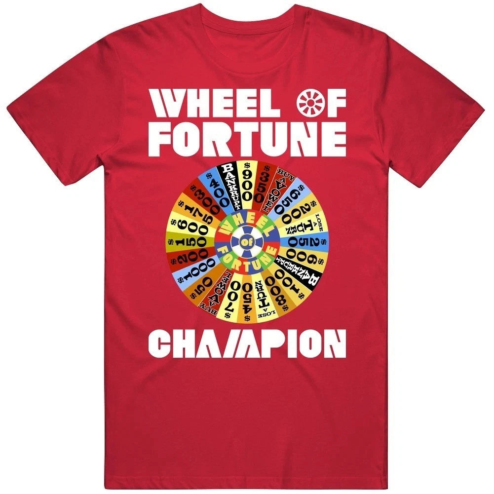Wheel Of Fortune Champion Tv Game Show Retro T Shirt