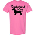 Inktastic Dachshund Mom T-Shirt Mothers Day Cat Moms Dog Breed Weiner Sausage