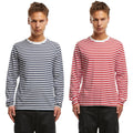 Brandit Jersey Shirt Stripe Long Sleeve Men's Striped Cotton Shirt