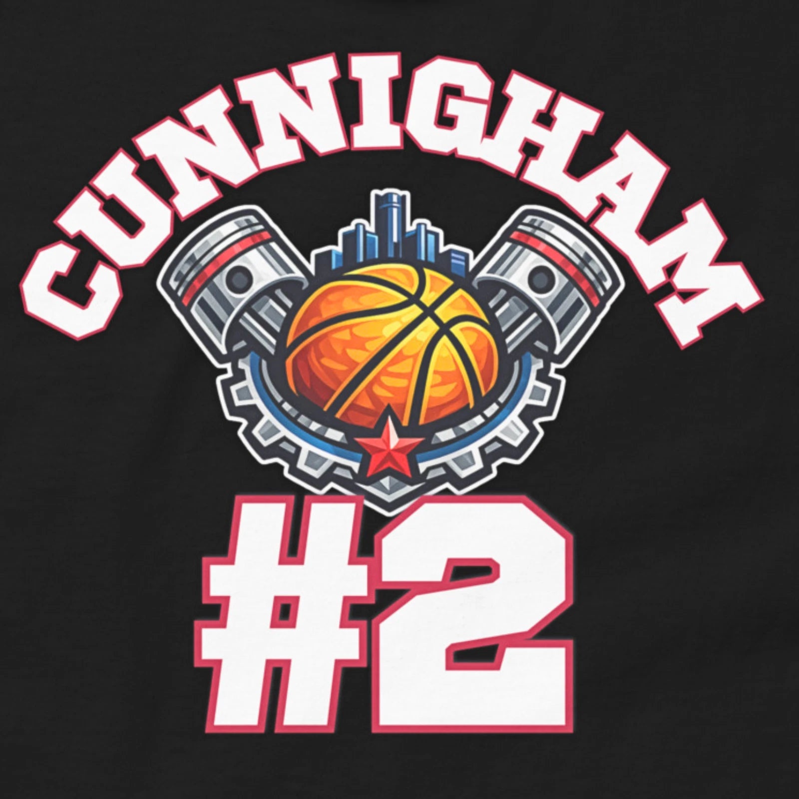 Cade Cunningham Shirt Detroit Basketball Pistons Playoffs Tee