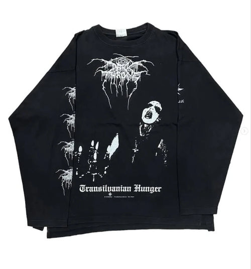 1999 Darkthrone Transilvanian Hunger Long Sleeves Shirt Reprint