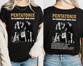 Pentatonix UK European 2026 Tour Dates T-Shirt - Retro Music Fan Gift Unisex Tee