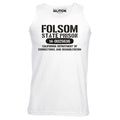 Folsom Prison Men's Vest - Funny retro country fashion cash blues music usa