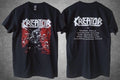 Kreator Pleasure To Kill Black Shirt, Kreator T Shirt, Pleasure To Kill Back Tee