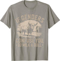 IFunny Quote if Genders Confuse You Go Milk a Bull Vintage T-Shirt