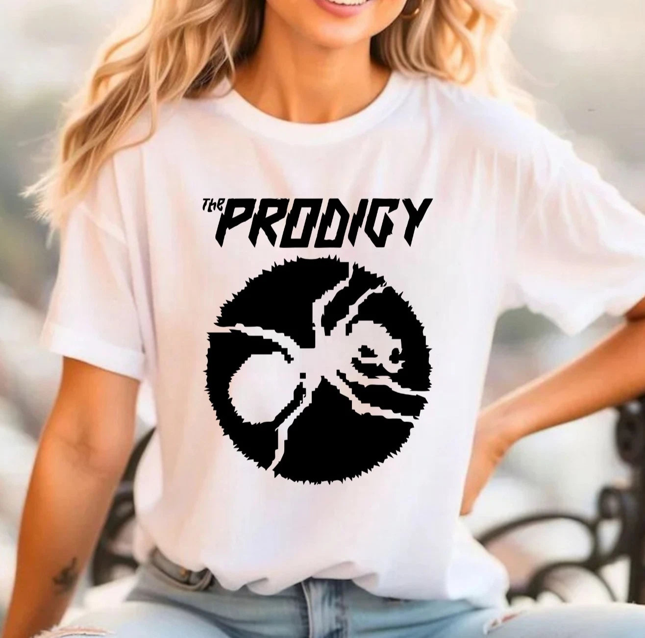 The Prodigy Spider T-Shirt - Retro Electronic Band Tee - Vintage Classic Rock