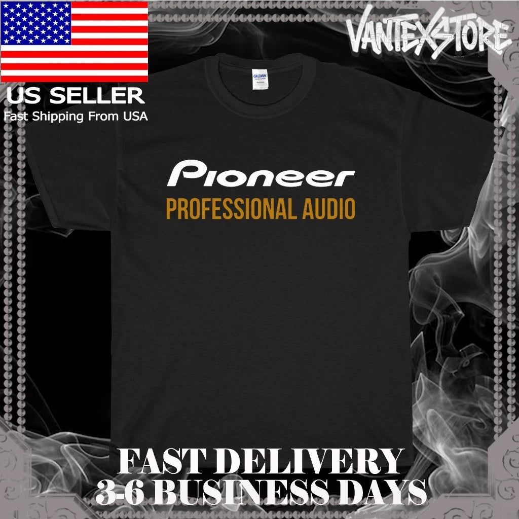 NEW SHIRT PIONEER DJ LOGO MEN'S T-SHIRT FUNNY AMERICAN USA SIZE S-5XL