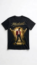 Michael Jackson 80s Retro Concert Graphic Tee | King of Pop Music Shirt