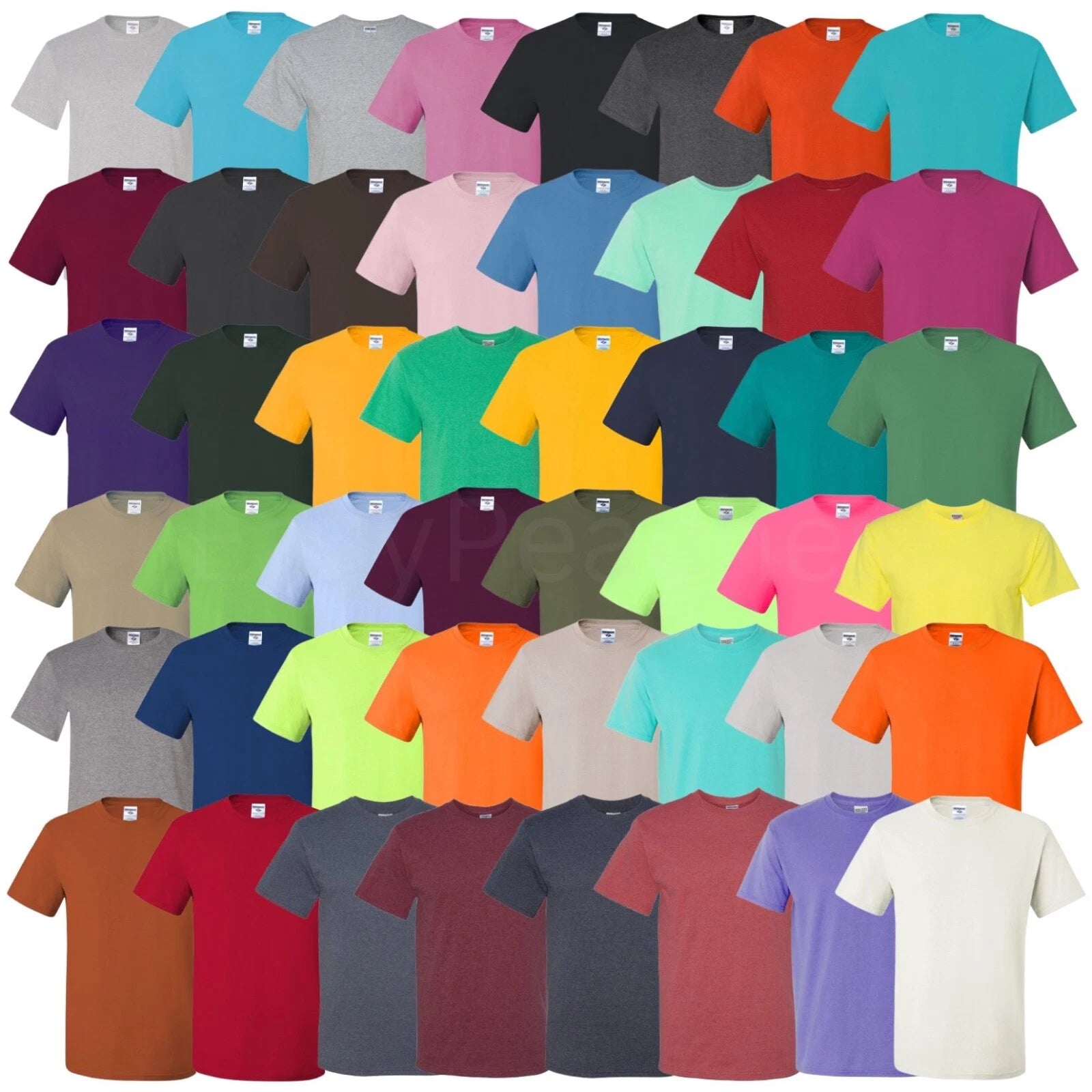 Jerzees - Men's XL-5XL Big & Tall Dri-Power 50/50 Cotton Blend, 29MR T-shirts