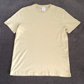 Calvin Klein Mens XL Short-Sleeve Supima Cotton Soft Interlock T-Shirt Parsnip