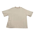 ASOS 4505 Shirt Mens Small Beige Four Five o Five Embroidered Oversized Tee