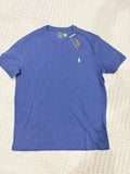 Polo Ralph Lauren Men’s Standard Fit Jersey V-Neck T-Shirt Blue Heather M NWT