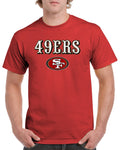 49ers T-Shirt San Francisco Football SF Niners Old Classic Retro Throwback GFN03