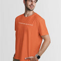I'D RATHER BE AT HOME UnisexTshirt-Simple Minimal Printed One Liner