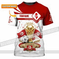 Unisex Shirt - Custom Tunisia World Cup 2026 3D Shirt HS759