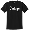 VINTAGE 60/40 Value Weight Printed Tee Shirt Regular and Big Sizes