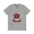 You Are Floral Portrait V-Neck Tee
