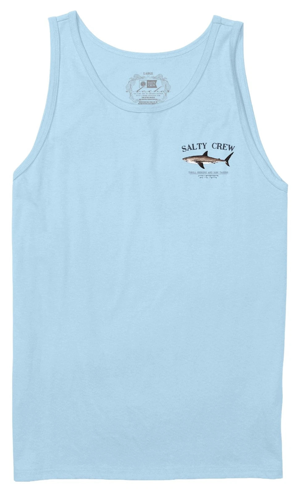 Salty Crew Bruce Tank - Clear Sky - New