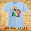 Good Times 70’s Tv Sitcom Animated Retro Style Of Cast Blue Size S to 5XL