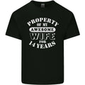 14 Year Wedding Anniversary 14th Funny Wife Mens Light Cotton T-Shirt