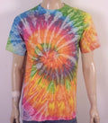 vintage 90s 00s Y2K NAT classic Vibrant Tie Dye T-Shirt Blank Psych Jam Band L
