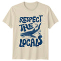 Respect The Locals Whale Shark Ocean Conservation Marine Life Mens Womens