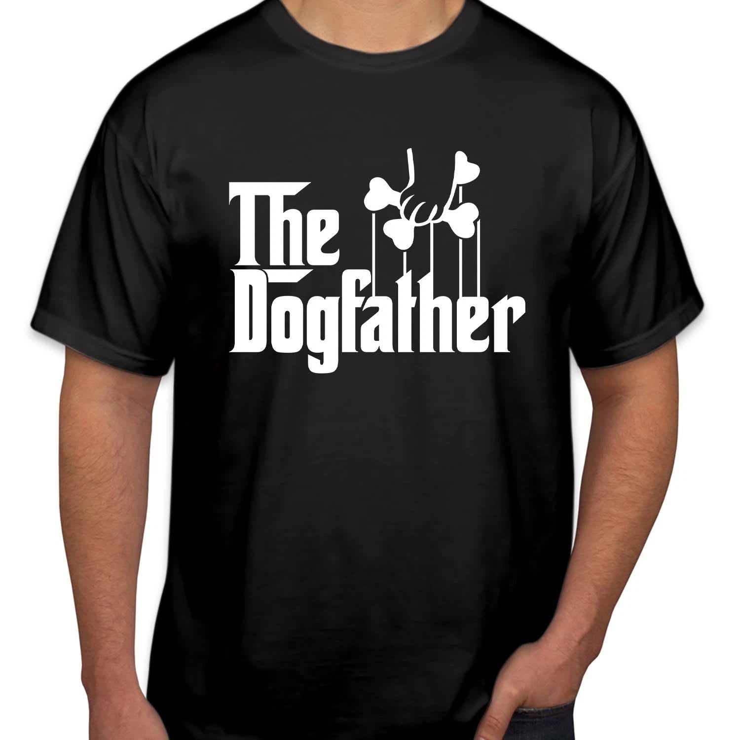 The Dogfather Shirt Funny Godfather Parody Dog Dad Father's Day Gift Men T-1128
