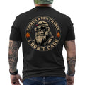 Funny Monkey There's A 99% Chance I Don't Care ON BACK T-Shirt