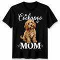 Cockapoo Mom Dog Breeds Animals Mens T-Shirt Womens Tee Graphic Unisex Top