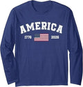 250 Years of American Independence 1776 2026 Long Sleeve T-Shirt