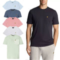 Lyle & Scott Mens T Shirts Casual Soft Cotton Pocket Short Sleeve Tee Top S-XL