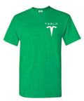 Tesla Motors Emblem T-Shirt New Unisex 9-Colors Cotton T- Shirts