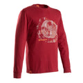 Husqvarna Chainsaw Xplorer T-shirt Long Sleeve Annual Tree Ring Lingonberry Red