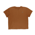 Polo Ralph Lauren Men's Brown V-Neck Short Sleeve Cotton T-Shirt Size 2XB