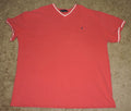 Polo Ralph Lauren V-Neck T-Shirt Men's 3XL Big Heather Red Tee
