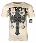 XTREME COUTURE by AFFLICTION Men's T-Shirt FAITH & TRUST Biker MMA