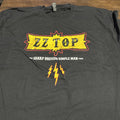 ZZ Top The Sharp Dressed Simple Man Tour Black Band T Shirt Free Shipping XL