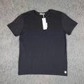Marine Layer Shirt Mens Small Black Absurdly Soft Tee Signature Made in USA NWT