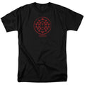 Battlestar Galactica - Red Squadron Patch - Adult Unisex T-Shirt - Black