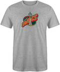 Seattle Supersonics Grey Retro Vintage Sonics T-Shirt Sizes S-XL
