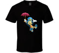 Jiminy Cricket Pinochio Cartoon  Characters T Shirt
