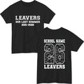 Personalised Leavers 2026 T-Shirt Custom Year School & Names Graduation Gift Top