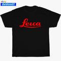 New Leica Camera Logo Black/Navy/White/Grey T-Shirt S-5XL