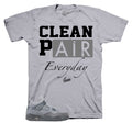 Shirts To Match Retro 4 Wet Cement Olympic Paris - Clean Pair Sneaker Tees
