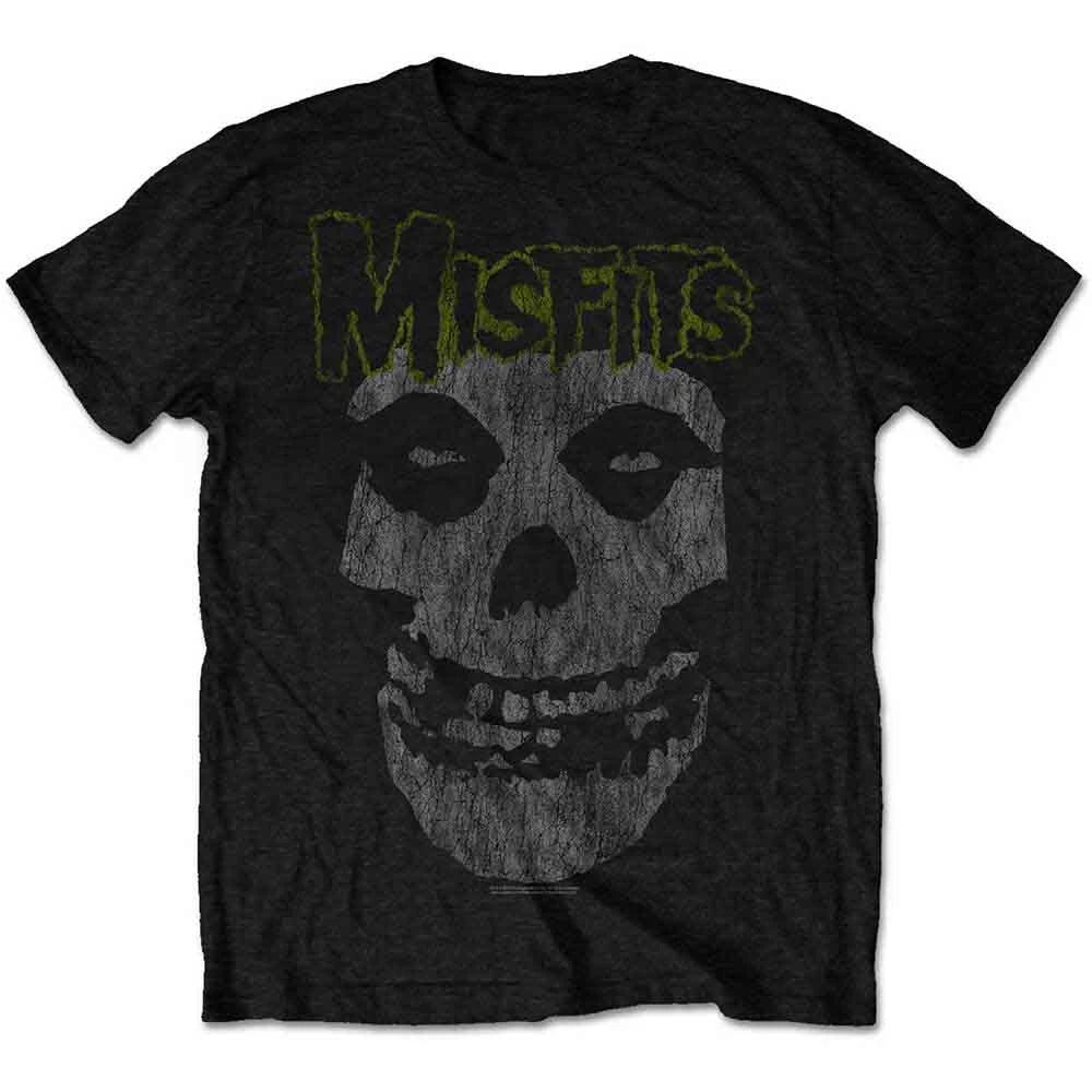 Misfits Classic Vintage T-Shirt Black New