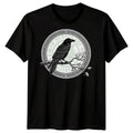 Raven Norse Mythology Runes Celtic Knot Mens T-Shirt