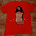 Aaliyah Aaliyah Red T Shirt Tee RED Size S-5XL