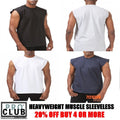 PRO CLUB SLEEVELESS T SHIRTS MENS HEAVYWEIGHT MUSCLE TANK TOP BIG AND TALL M-7XL